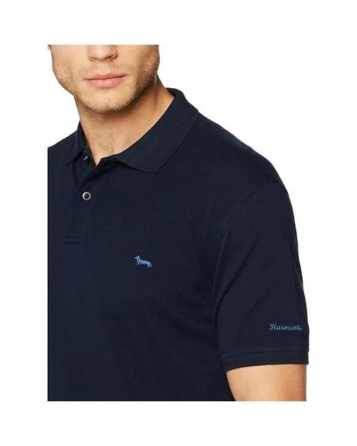 Harmont & Blaine Black Polo Shirts for men