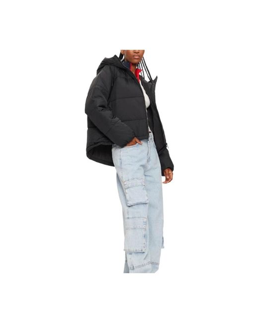 Tommy Hilfiger Black Winter Jackets