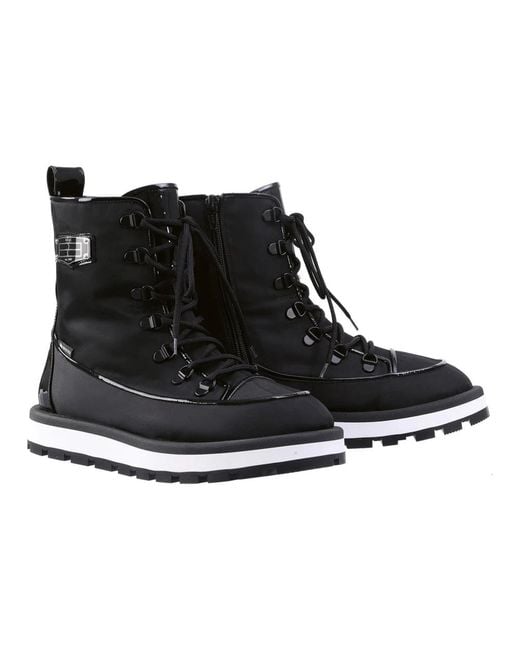 Högl Black Lace-Up Boots