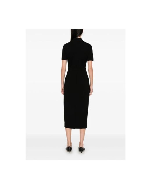 Theory Black Midi Dresses