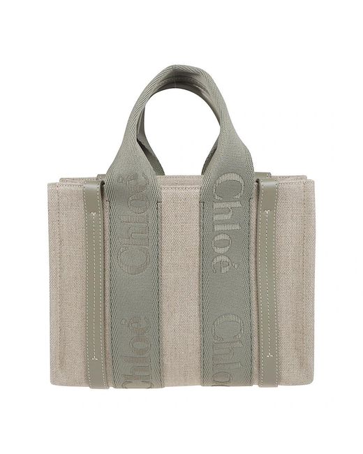 Chloé Gray Small Tote
