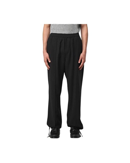 Wide Trousers Helmut Lang de hombre de color Black