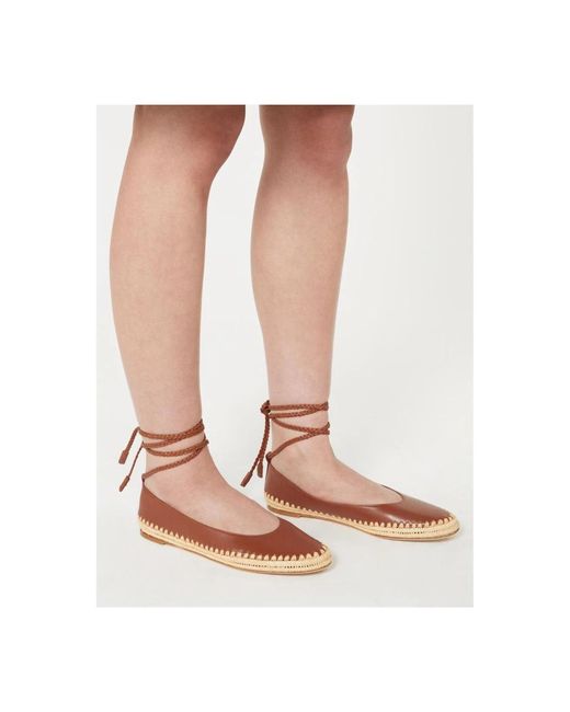 Espadrilles Max Mara de color Brown