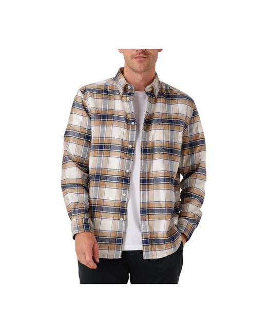 Tommy Hilfiger Casual Shirts in het Gray voor heren