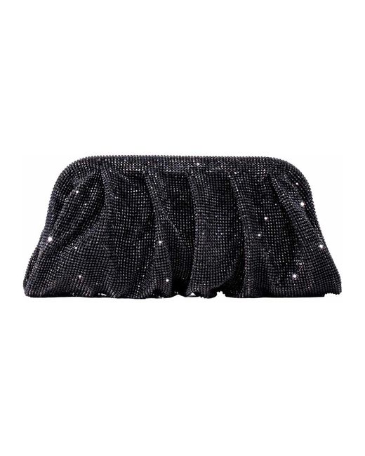 Benedetta Bruzziches Black Schwarze Aluminium-Mesh-Schultertasche