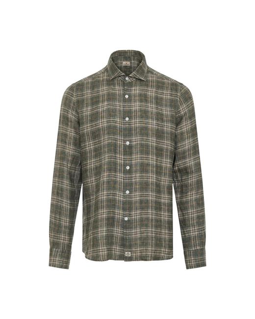 Sonrisa Green Casual Shirts for men