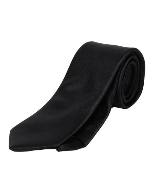 Ties di Manuel Ritz in Black da Uomo