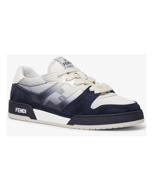 Fendi Match Sneakers in Blue für Herren