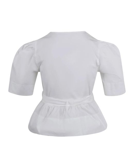 Ganni Gray Blouses