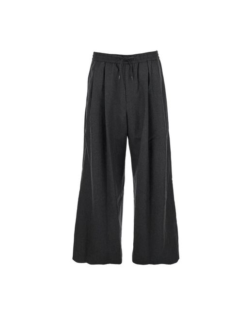 Juun.J Wide Trousers in het Black voor heren