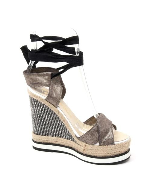 Espadrilles Black Wedges