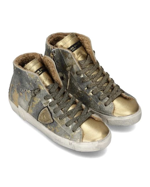 Sneakers di Philippe Model in Brown