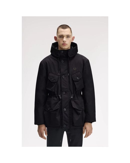 Winter Jackets Fred Perry pour homme en coloris Blue