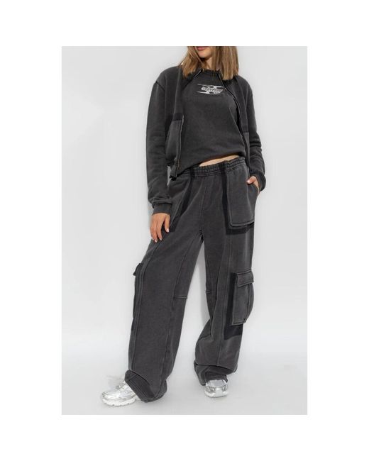 Zip-Throughs T By Alexander Wang de color Black
