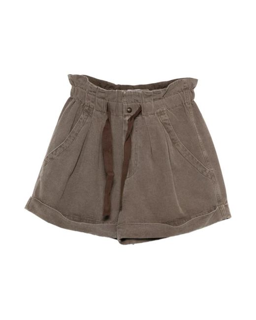 Isabel Marant Short Shorts in het Brown