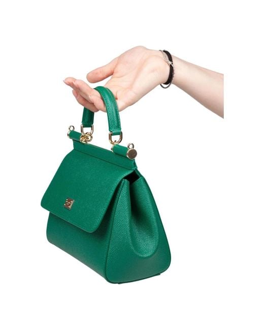 Dolce & Gabbana Green Handbags