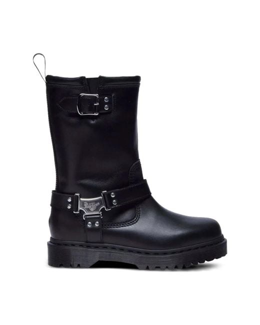 Dr. Martens Blue High Boots