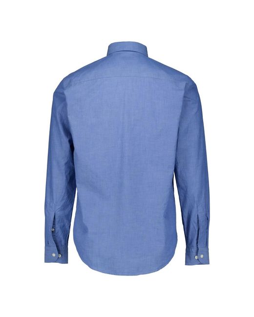 Eton of Sweden Blue Casual Shirts for men