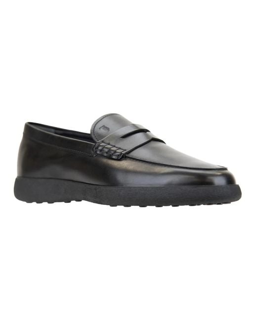 Loafers di Tod's in Black da Uomo