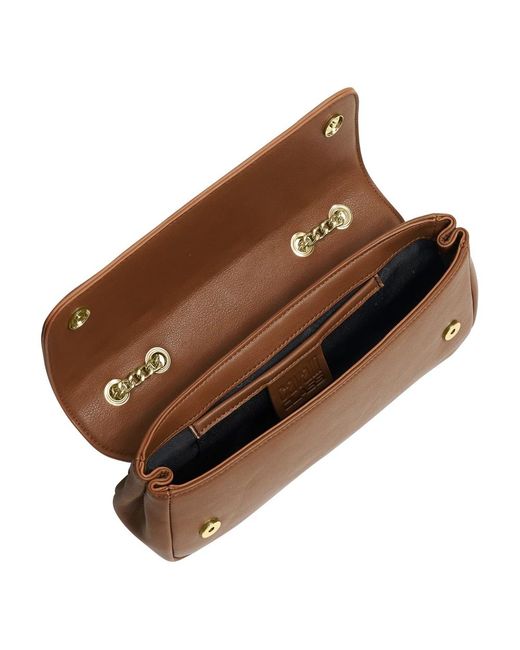 Roberto Cavalli Brown Shoulder Bags