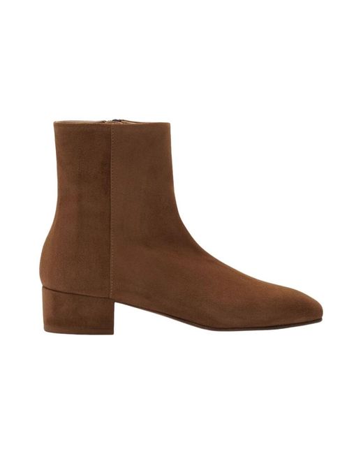 Scarosso Brown Heeled Boots