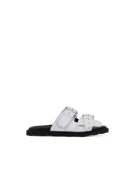 Moschino White Sliders