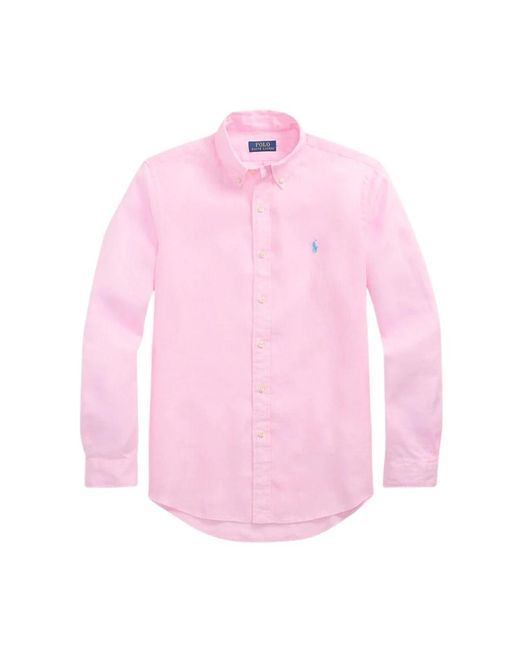Polo Ralph Lauren Pink Casual Shirts for men