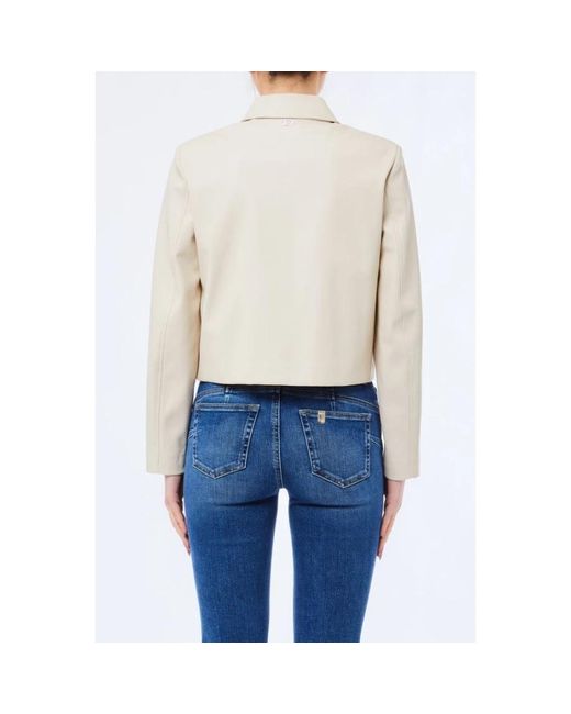 Liu Jo Giacca Cropped in het White