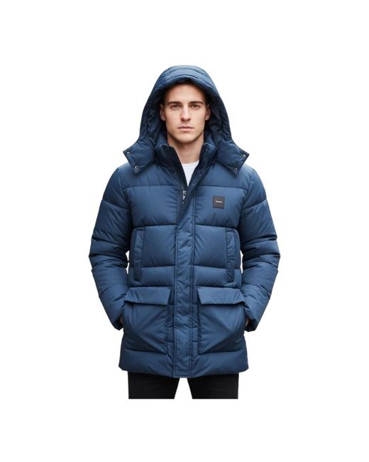 Calvin Klein Blue Winter Jackets for men