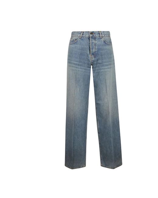Haikure Blue Wide Jeans