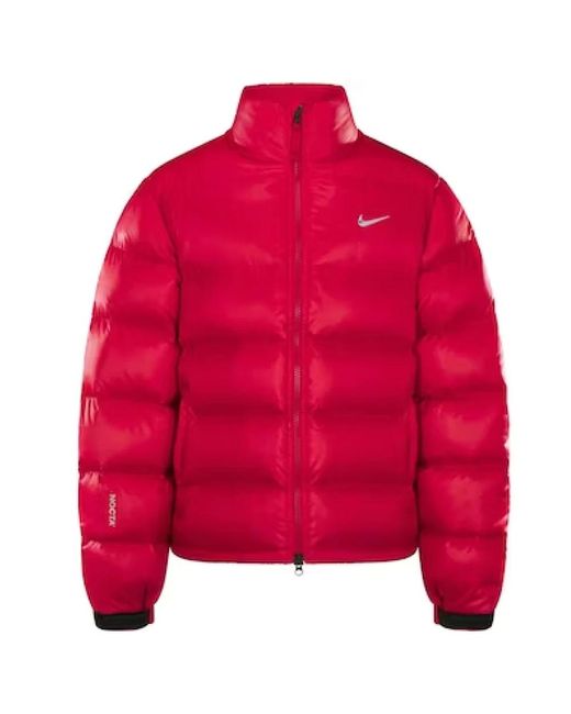 Nike Sunset rote daunenjacke in Rot für Herren | Lyst DE