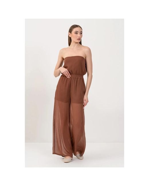 Kocca Brown Wide Trousers