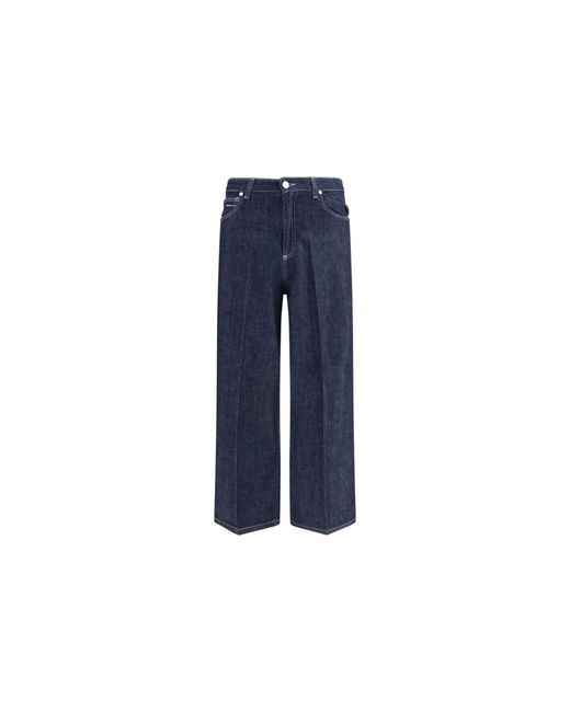 Cruna Blue Wide Jeans