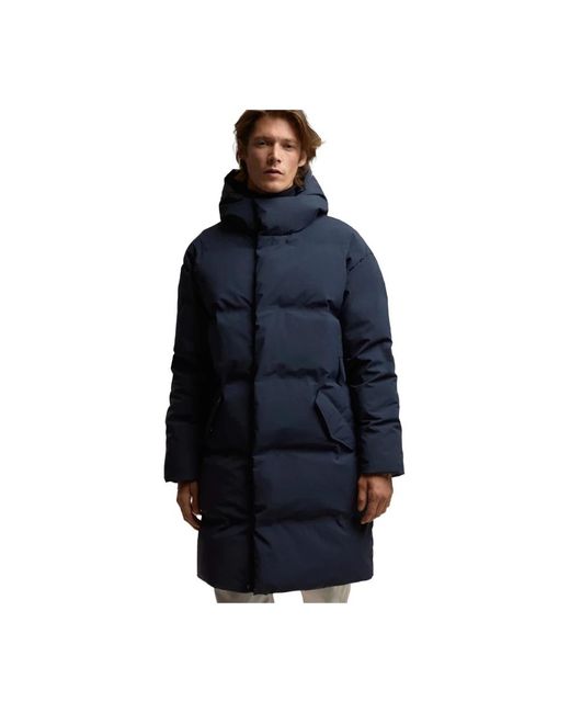 Ecoalf Blue Down Coats for men
