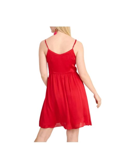 Dresses > day dresses > short dresses Naf Naf en coloris Red