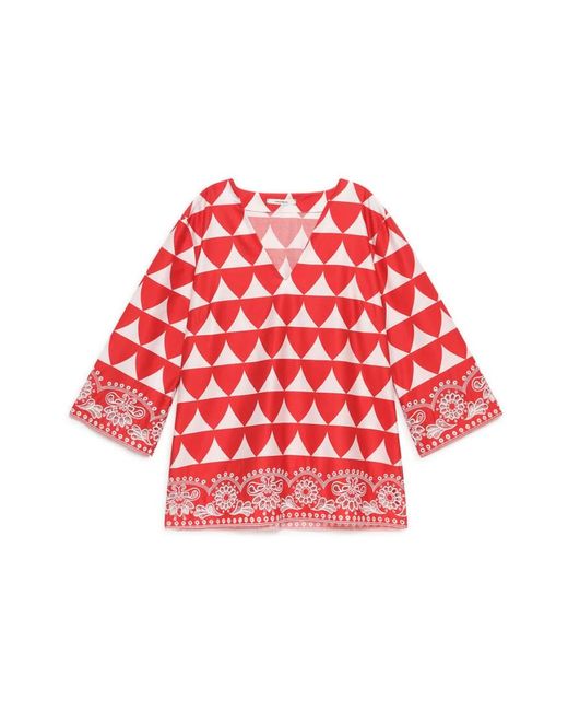 Blouses Maliparmi de color Red