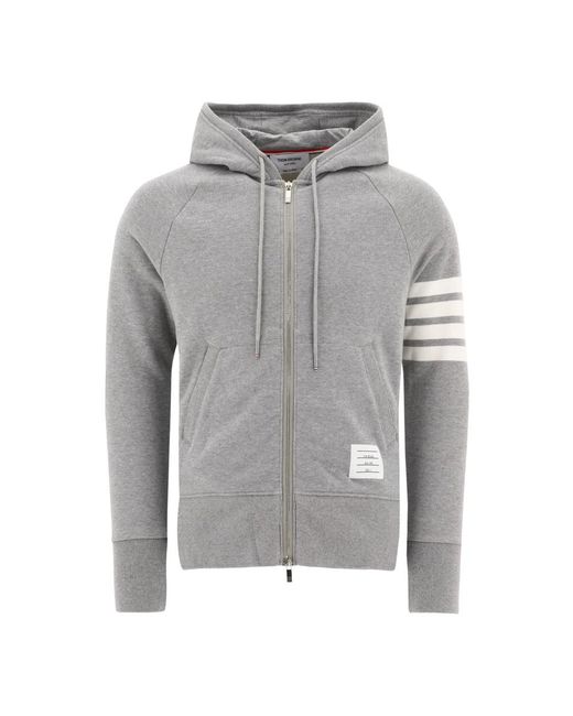 Thom Browne Gray Zip-Throughs for men