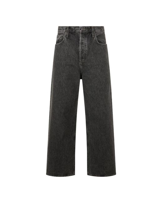 Agolde Gray Straight Jeans for men