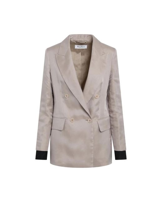 Max Mara Gray Blazers