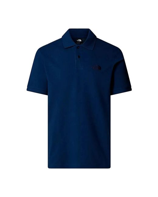 The North Face Essential Regular Polo in het Blue voor heren