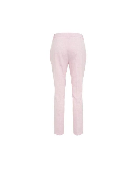 Liu Jo Pink Slim-Fit Trousers