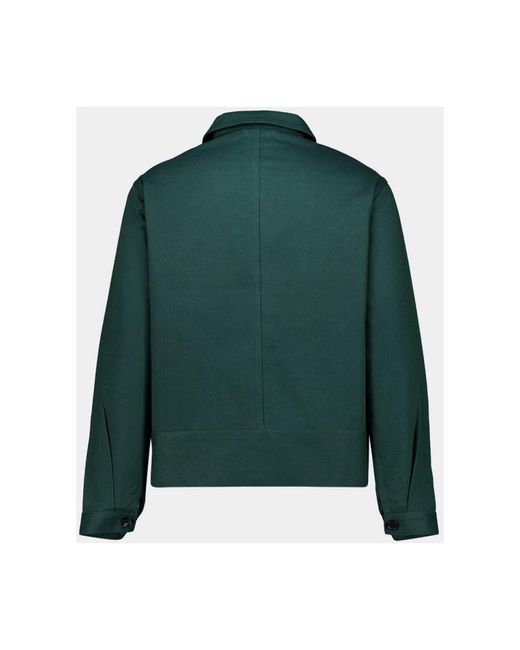 Bode Jassen ,Groen ,Katoen Knolly Brook Side Tab Jacket in het Green voor heren