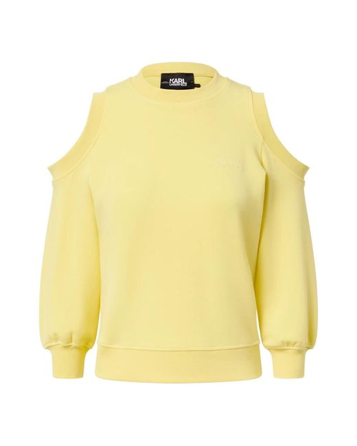 Sweatshirts & hoodies > sweatshirts Karl Lagerfeld en coloris Yellow