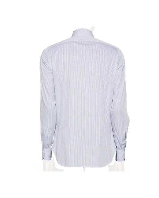 Finamore 1925 White Formal Shirts for men