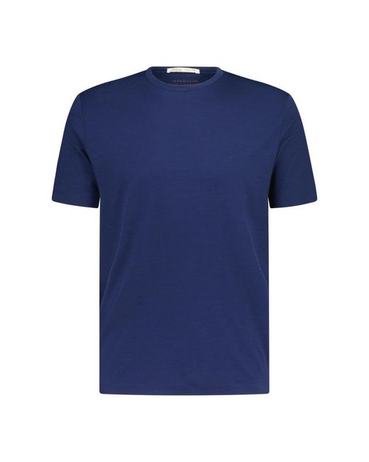 Maurizio Baldassari Blue T-Shirts for men