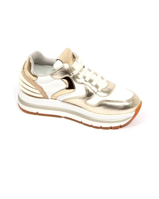 Voile Blanche Metallic Metallische Ziegenleder Power Schuhe