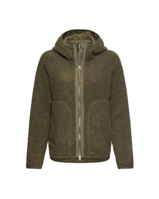 Camel Active Nepbont & Shearling Jassen in het Green