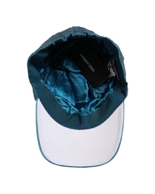Dolce & Gabbana Blue Hats & Caps