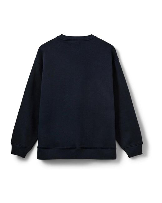 Sofie Schnoor Hoodies & Sweatvesten ,Blauw ,Katoen Parisw Sweatshirt in het Blue