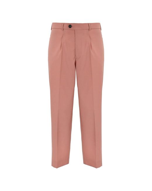 Amaranto Pink Suit Trousers for men